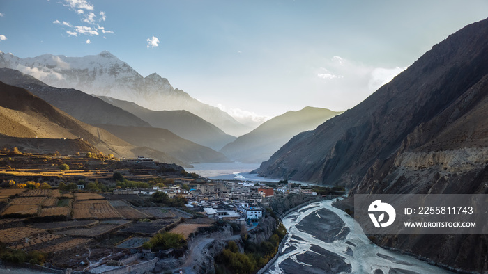 Mustang Valley in Northern Nepal