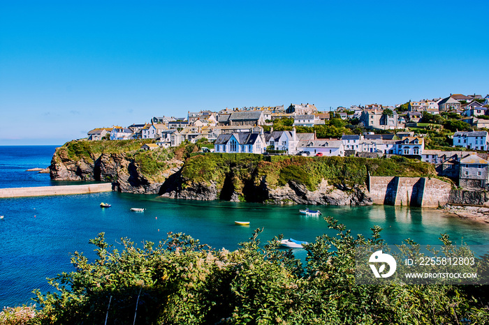 The pretty fishing village of Port Isaac has become a major tourist attraction after being featured in the ITV series ’Doc Martin’ where it is known as Port Wenn