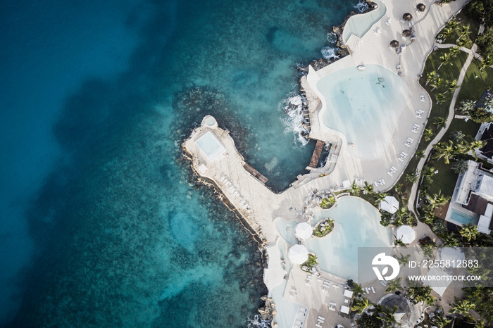 Tropical carribbean beach