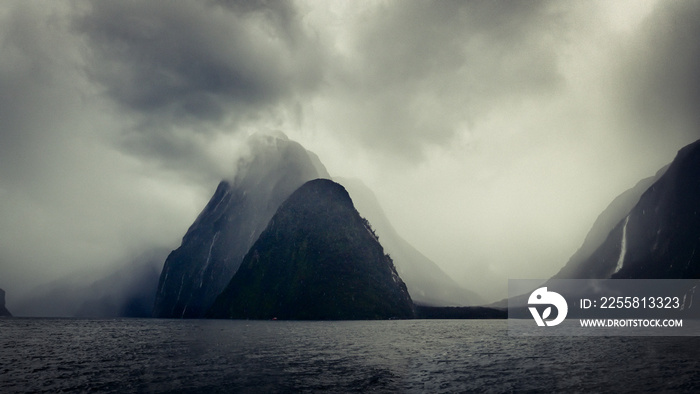 Mitre Peak in Milford Sound