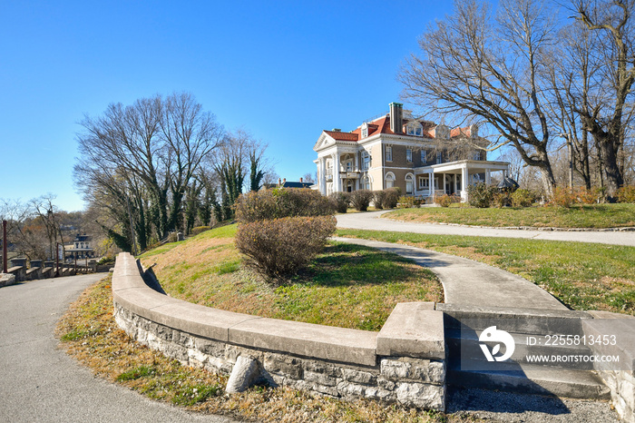 Rockcliff Mansion was built in 1898 now museum in Hannibal, MO