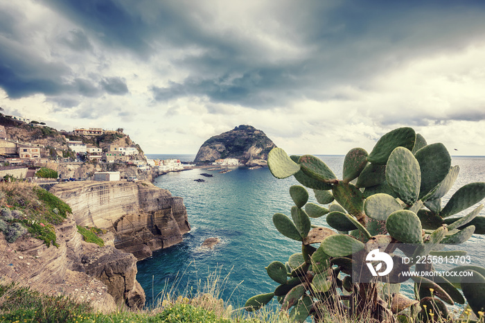 Sant Angelo in Ischia island in Italy