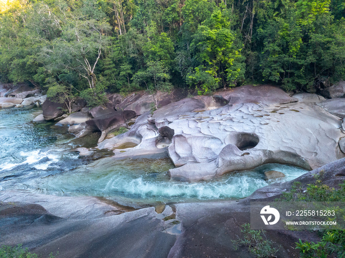 Babinda Boulders in Queensland Australia