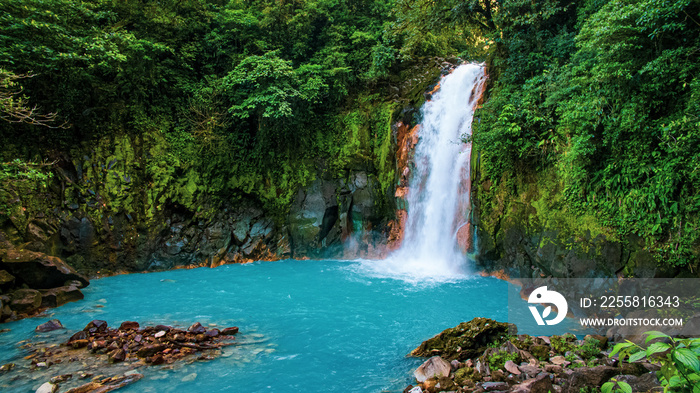 Catarata Rio Celeste Costa Rica