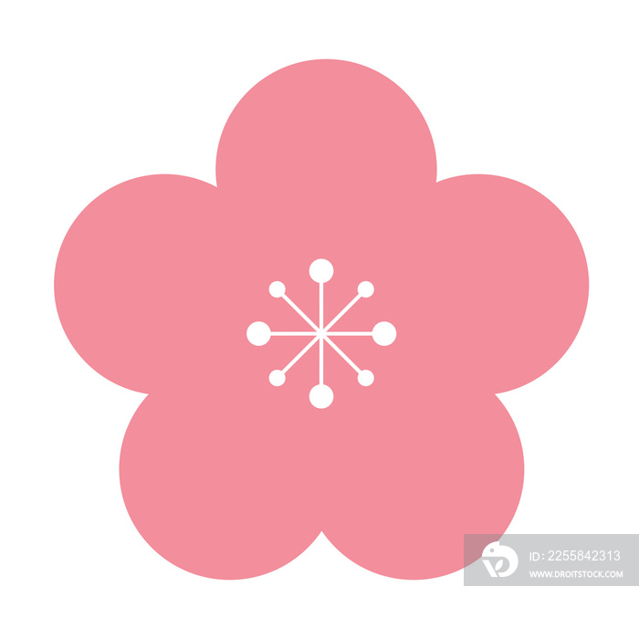 pink flower icon