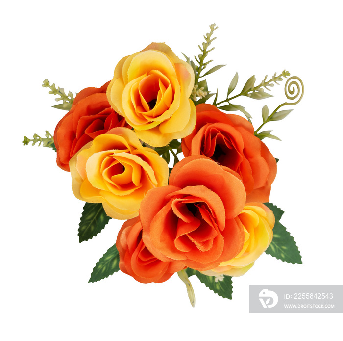 bouquet of roses flower isolated