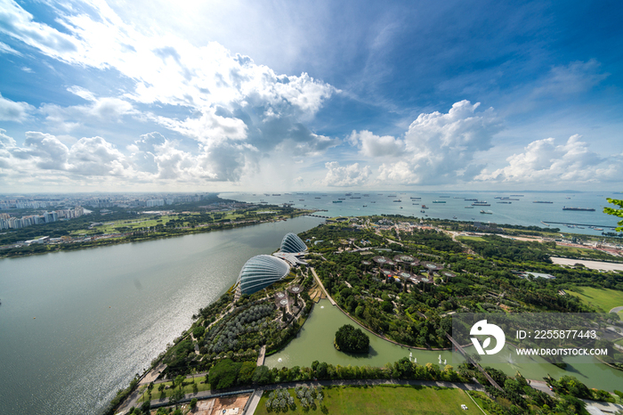 新加坡滨海湾花园景观