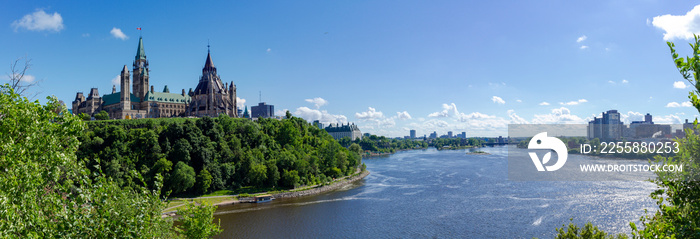 Ottawa Parliament Hill Panorama