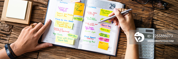 Calendar Schedule Agenda Or Organizer