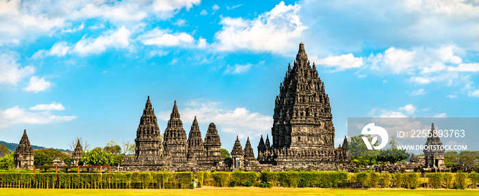 Prambanan Temple near Yogyakarta. UNESCO world heritage in Indonesia