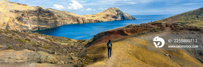 Beautiful walk on Ponta de Sao Lourenco , Madeira