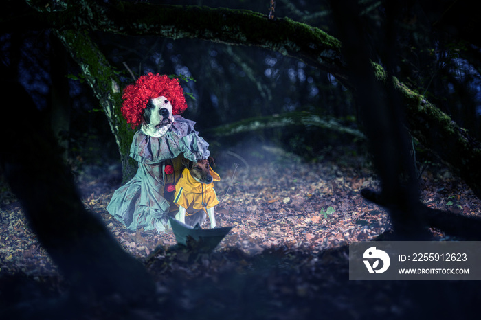 Gruseliges Hundeshooting: Clown Pennywise ist zurück