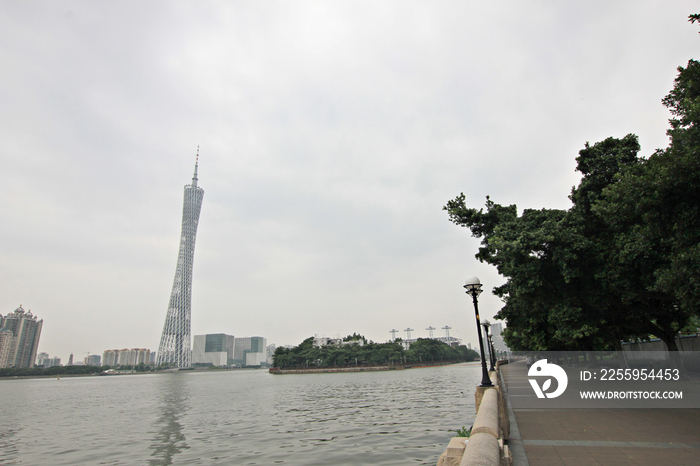 广东省广州珠江新城城市建筑