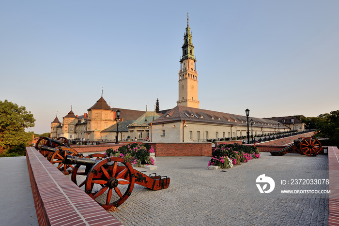 The Jasna Gora sanctuary in Czestochowa, Poland