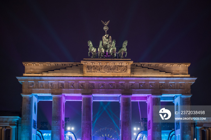 Brandenburg Gate in Berlin, Germany