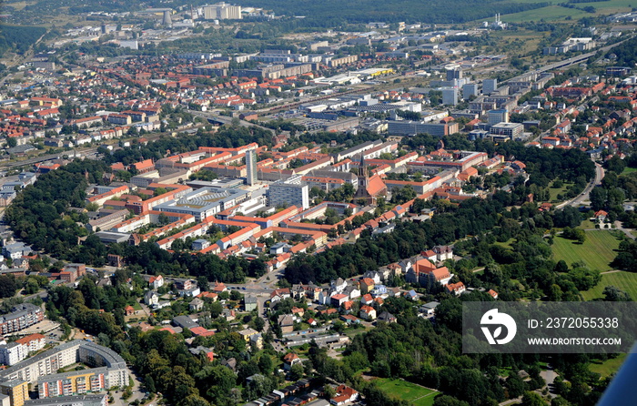 Neubrandenburg, Ring und südlicher Teil