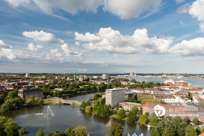 Kiel Luftaufnahme全景