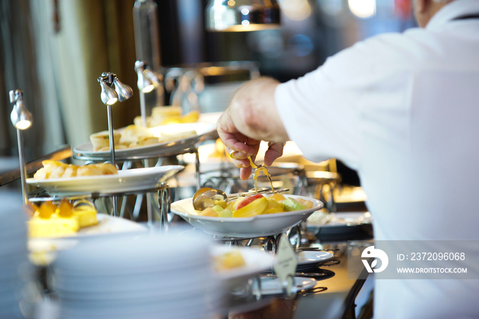 Breakfast buffet For the party or Conference in the hotel.