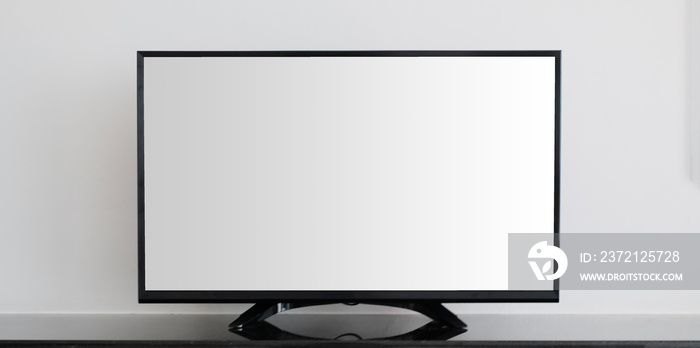 LED电视空白白屏上墙设计，广告设计理念。
