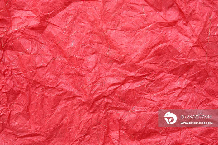 Abstract red Mulberry paper texture