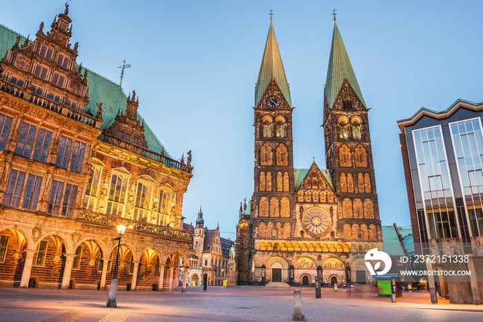 Historic Market Square of Bremen, Gemany