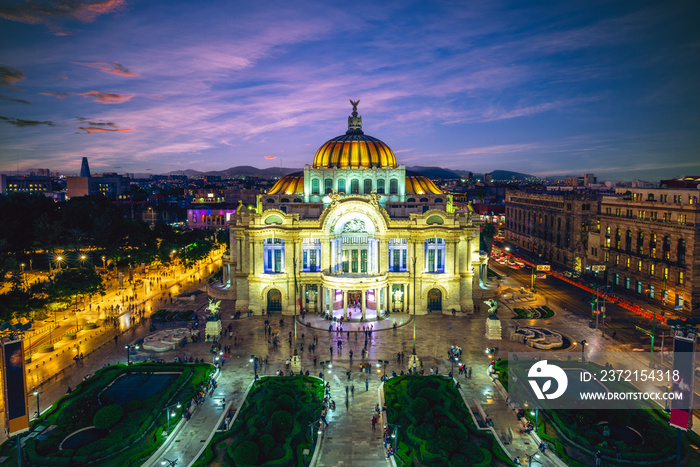 Palacio de Bellas Artes，墨西哥城美术宫