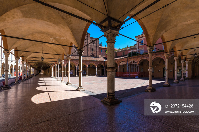 Bologna (Italy) - The city of the porches and the capital of Emilia-Romagna region, northern Italy