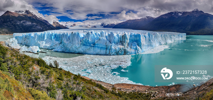 Perito Moreno Glacier at Los Glaciares National Park N.P. (Argentina) - HDR panorama 