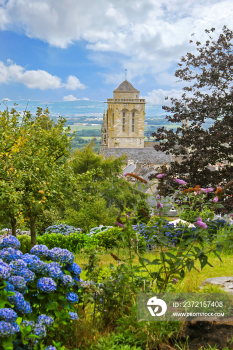 Locronan. Eglise Saint Ronan, Finistère, Bretagne	