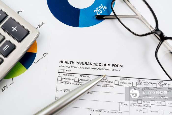 Health-insurance claim form