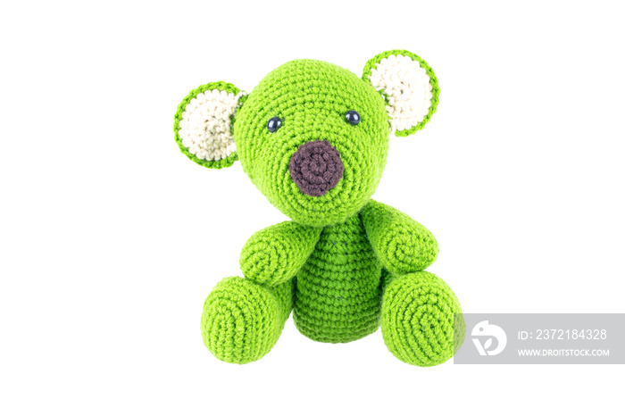 绿色泰迪熊