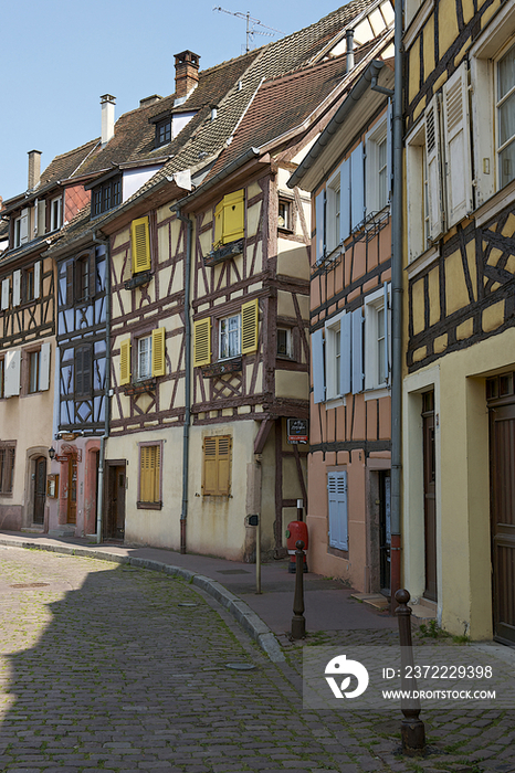 Colorful houses in Colmar,France