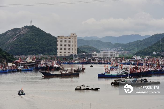 浙江省宁波象山石浦渔港