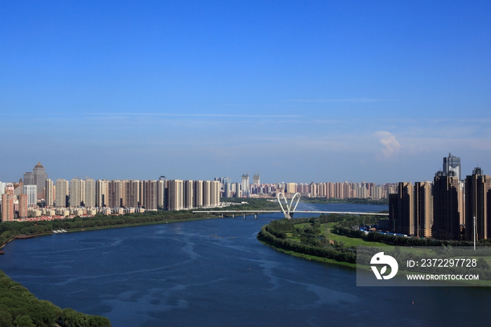 沈阳城市建筑日景