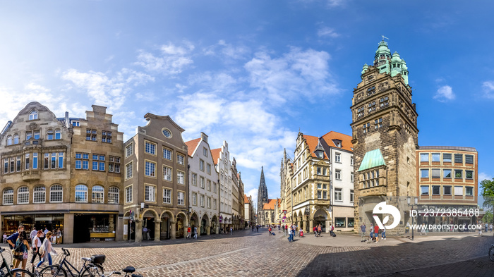 Prinzipalmarkt, Stadthausturm, Münster