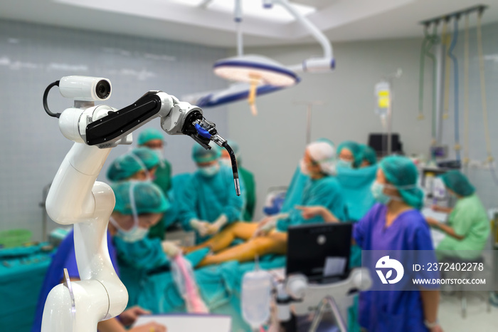 未来的医疗机器人手臂，人类的替代。