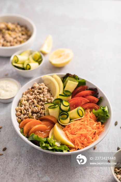 buddha bowl salade de crudités