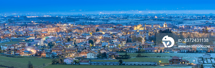 Busca, una città in provincia di Cuneo, nel sud del Piemonte