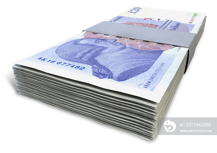 British Pound Sterling Notes Bundles