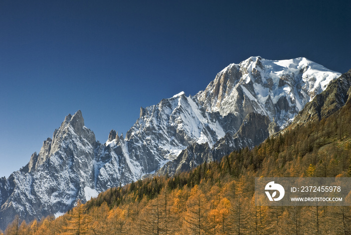 il Monte Bianco dalla val Ferret