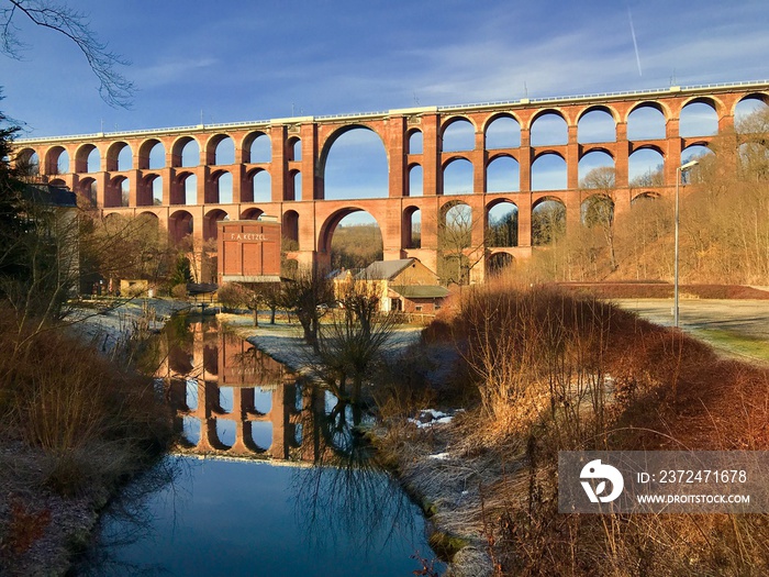 Göltzschtalbrücke in Netzschkau/Vogtland (Sachsen)