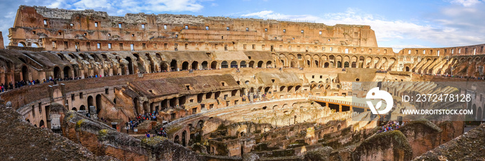 Interior of The Colosseum (Coliseum) also