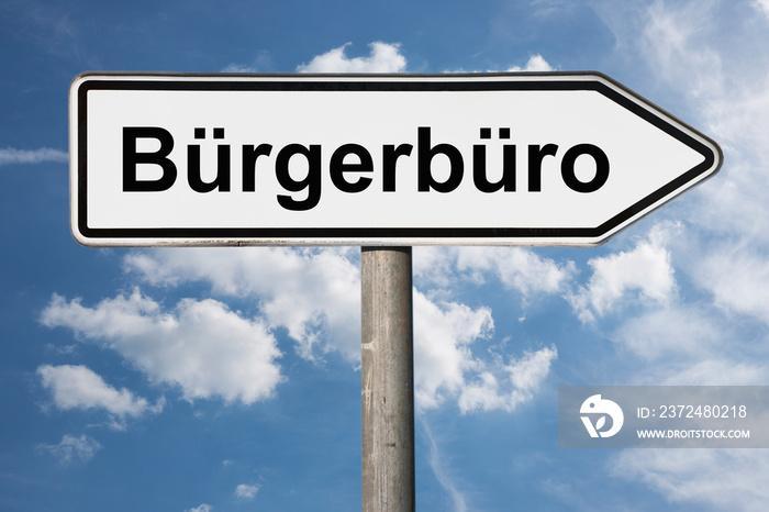 Wegweiser Bürgerbüro |