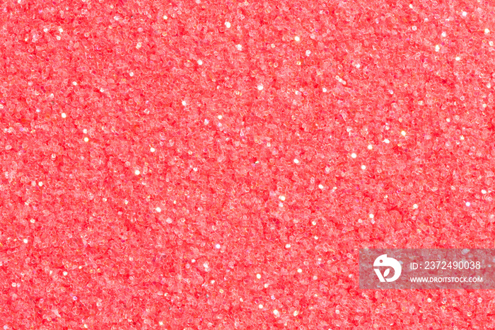 Saturated pink background with glitter.