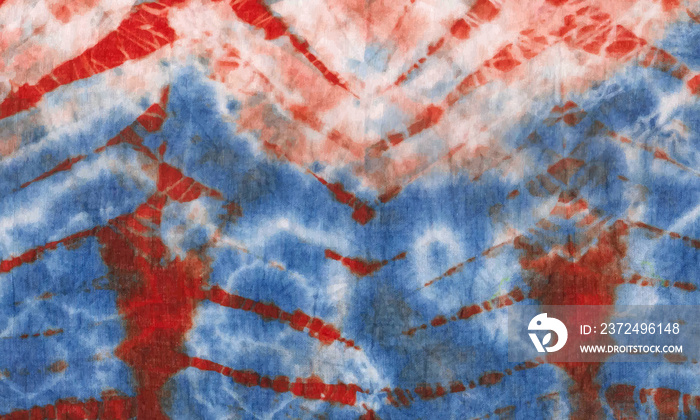 red and blue painted wall tie dye pattern texture fabric background wallpaper decoration graffiti