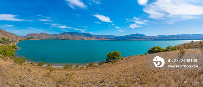 新西兰的阿维莫尔湖