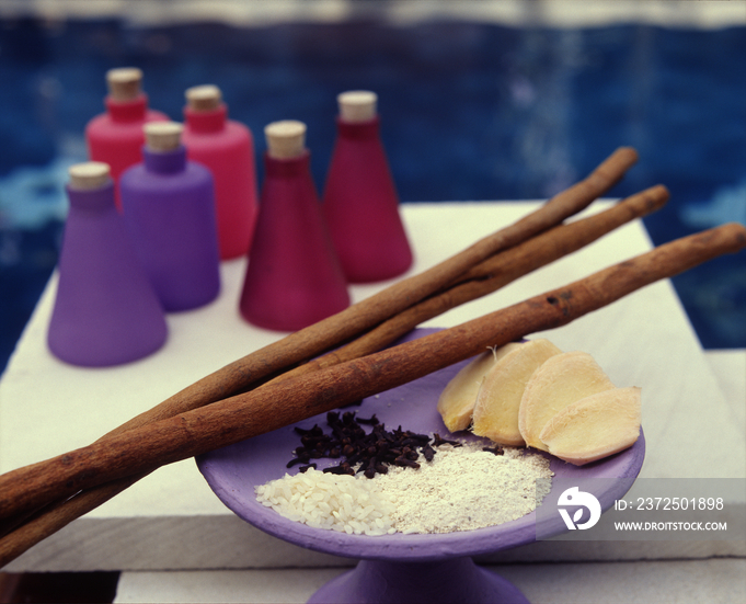 Spa ingredients, Bali