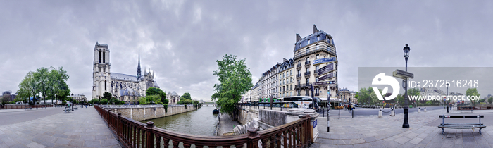 Notre Dame Cathedral in Paris,France