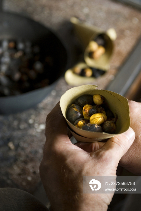 Roasted chestnuts