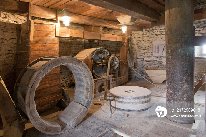 Old Windmill Interior